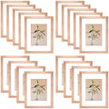 Clearance 9x12 Picture Frames for 6x8 Photo with White Mat (18 Pcs Per Box)