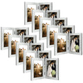 Clearance Double Picture Frame for 5x7 Picture (10 Pcs Per Box) Silver