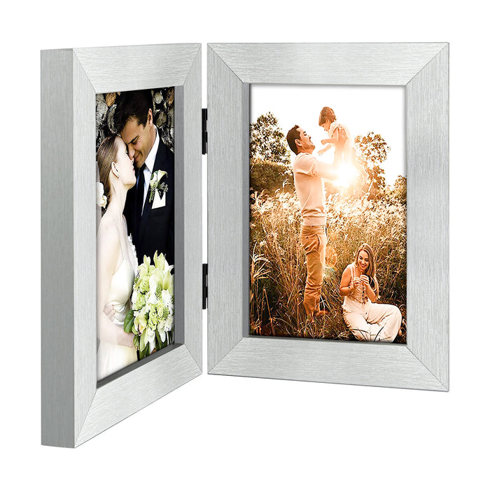 Clearance Double Picture Frame for 5x7 Picture (10 Pcs Per Box)