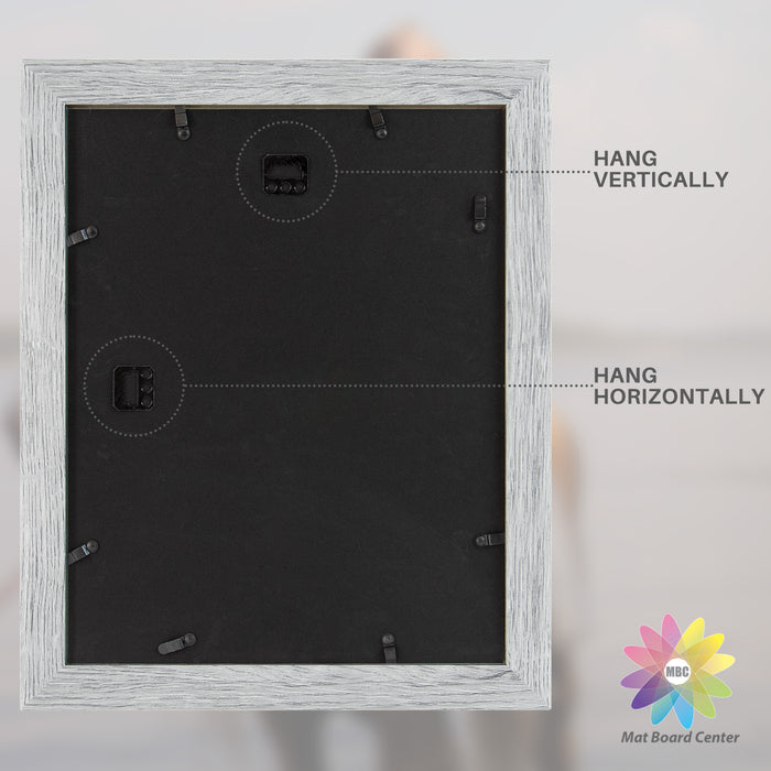 Clearance, Pack of 10, 11X14 Picture Frames with Real Glass Grey