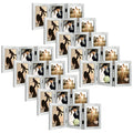 Clearance Three Picture Frame 5x7 Triple Frame (8 Pcs per Box) Silver