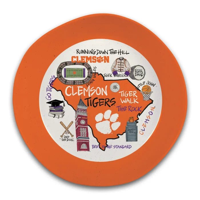 Clemson Melamine Bowl