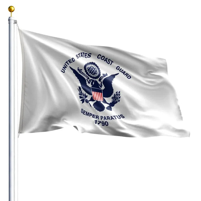 Coast Guard 3' x 5' Nylon Flag