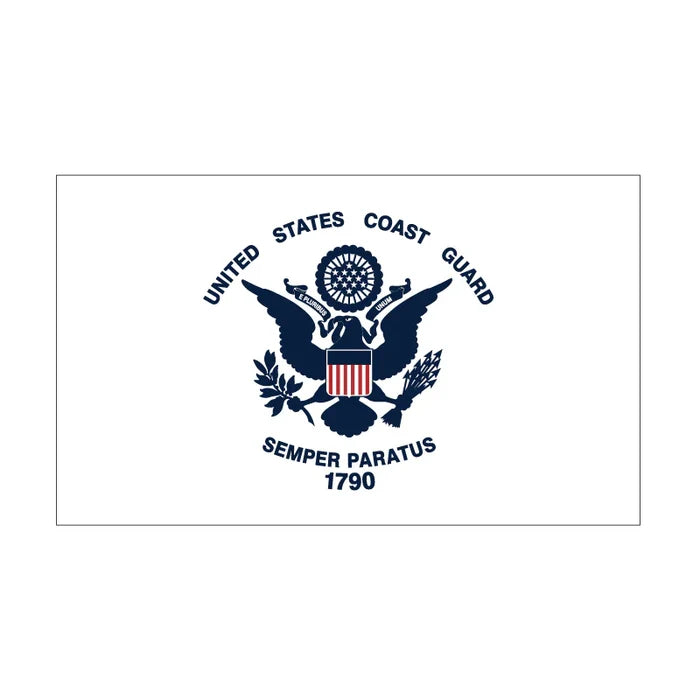 Coast Guard 3' x 5' Nylon Flag