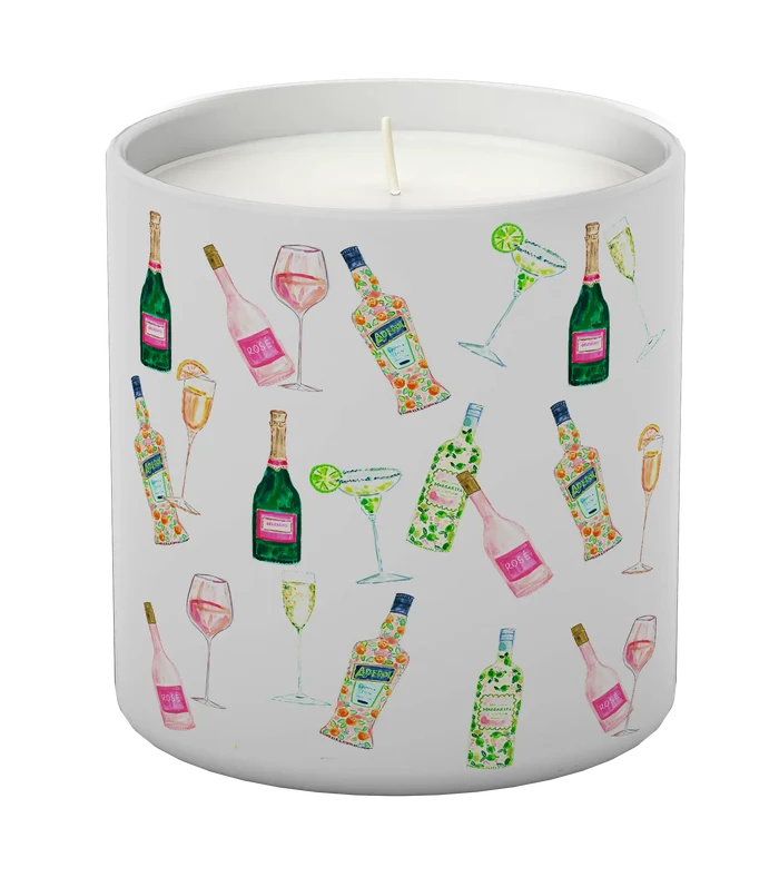 Cocktails Candle
