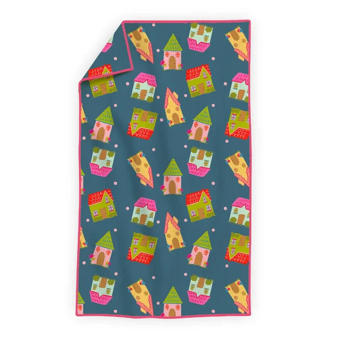 Colorful Home Microfiber Tea Towel