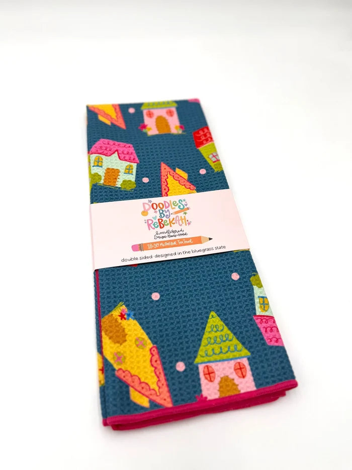 Colorful Home Microfiber Tea Towel