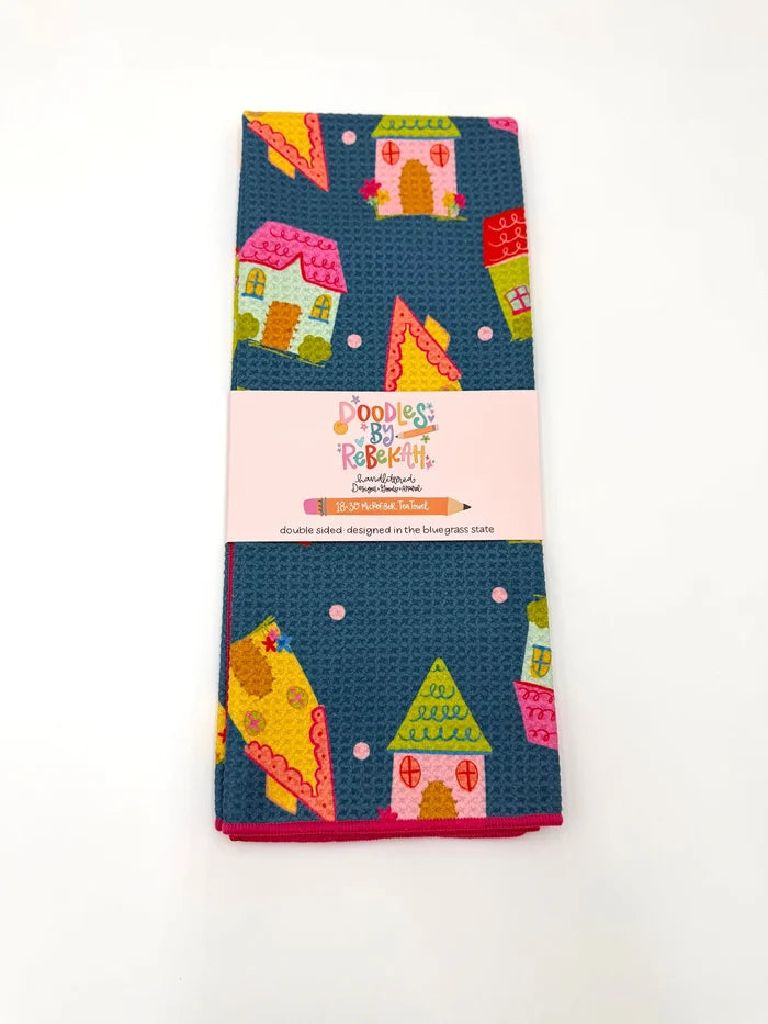 Colorful Home Microfiber Tea Towel