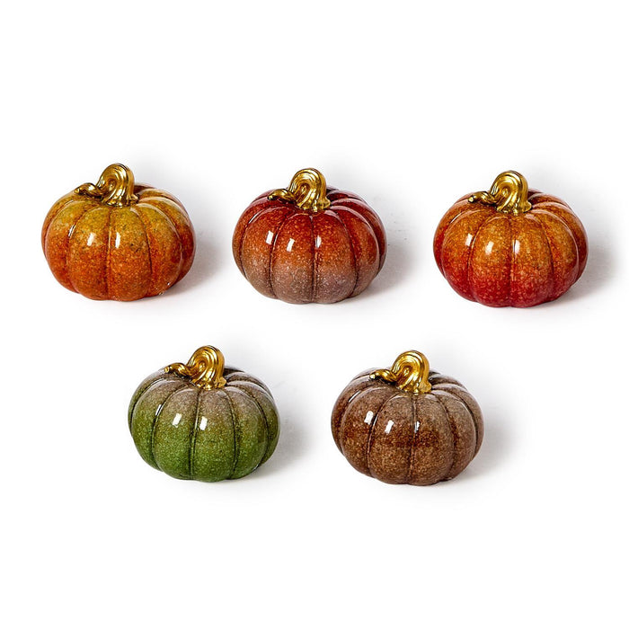 Colorful Resin Pumpkin