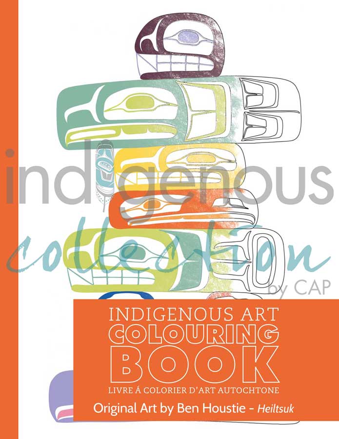 Colouring Books - 6 designs to choose from indigenous art gift by North of Fifty First Nations & Métis Art Boutique Canada