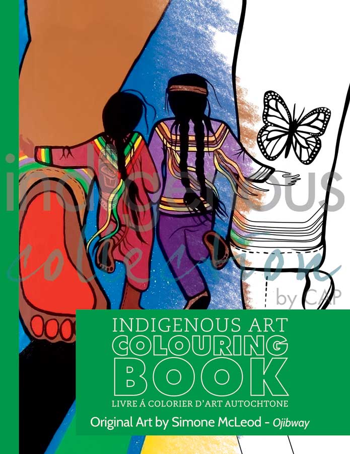 Colouring Books - 6 designs to choose from indigenous art gift by North of Fifty First Nations & Métis Art Boutique Canada