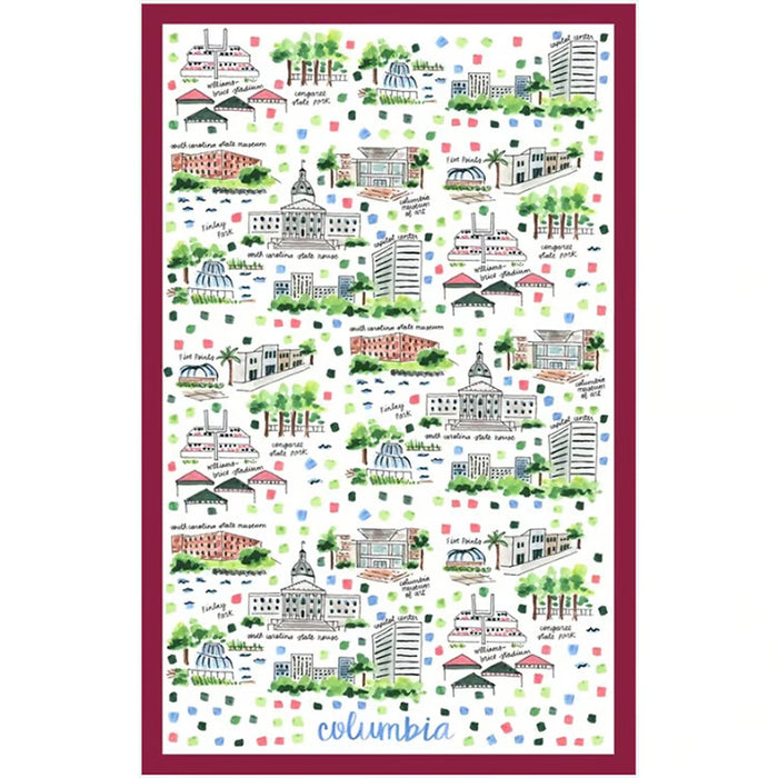 Columbia Tea Towel