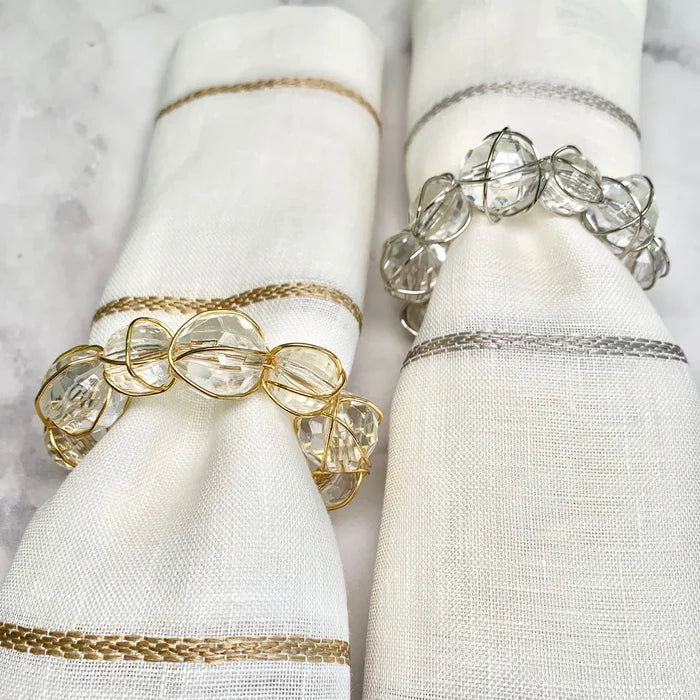 Crystal Bauble Napkin Ring