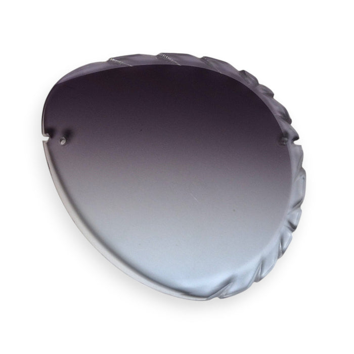 Custom Aviator Lenses (60) - Gray Gradient (Diamond Cut)