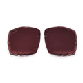 Custom Mykonos Lenses (62) - Wine Red (Diamond Cut)