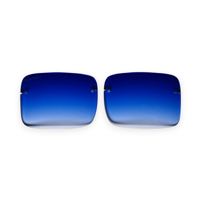 Custom Rectangle Lenses (59) - Cobalt Blue Gradient