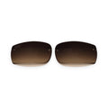 Custom Shape Lenses (55) - Dark Brown Gradient