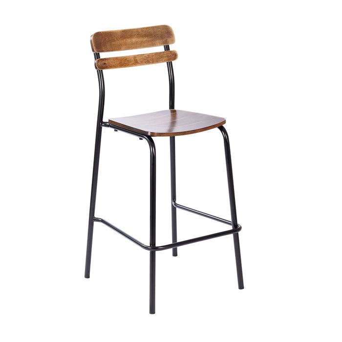 Commercial Black Bar Stool