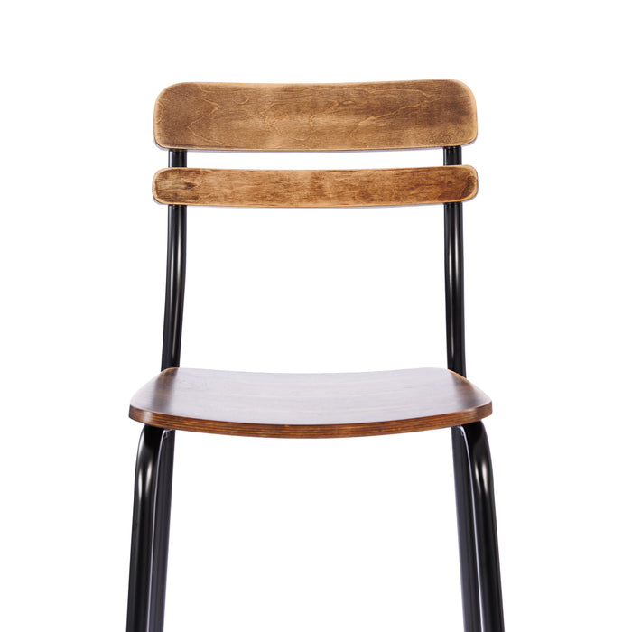 Commercial Black Bar Stool
