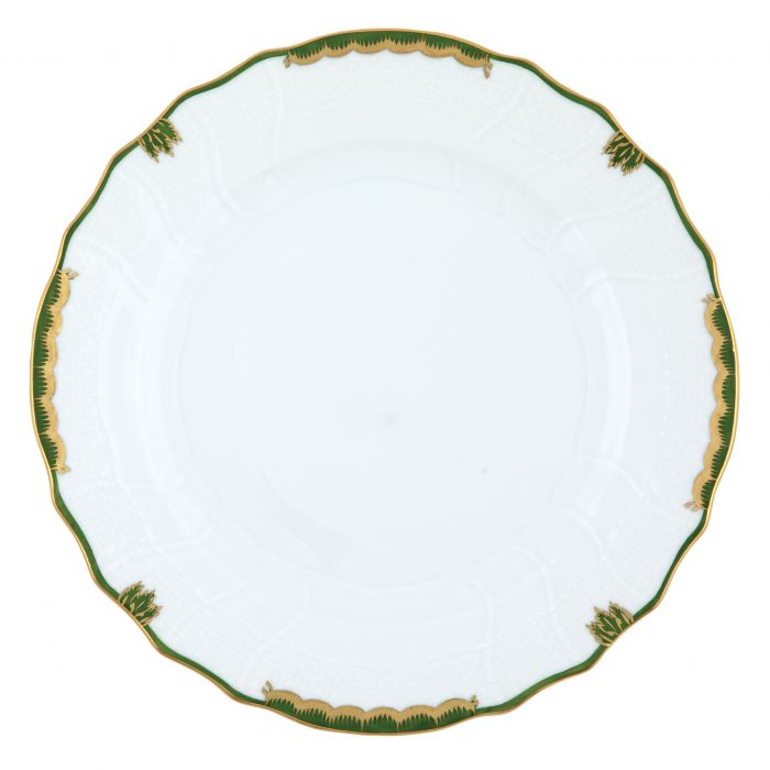 Dark Green Princess Victoria - Dinner Plate