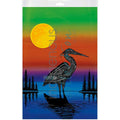 Dawn of the Heron Bagged Poster