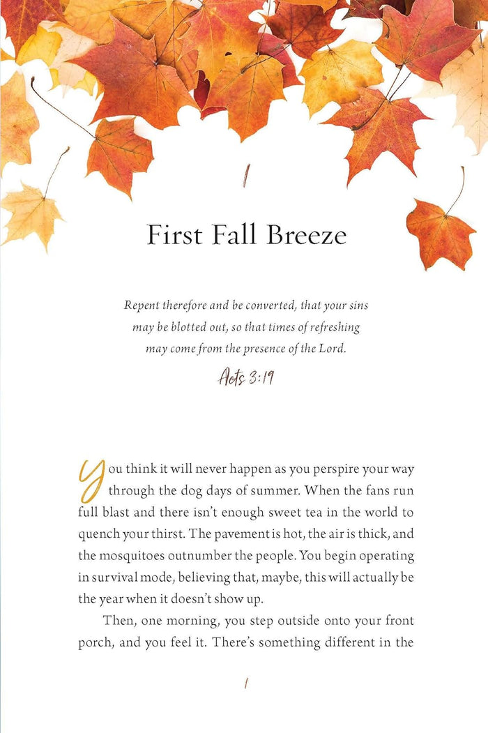 Devotions for the Fall