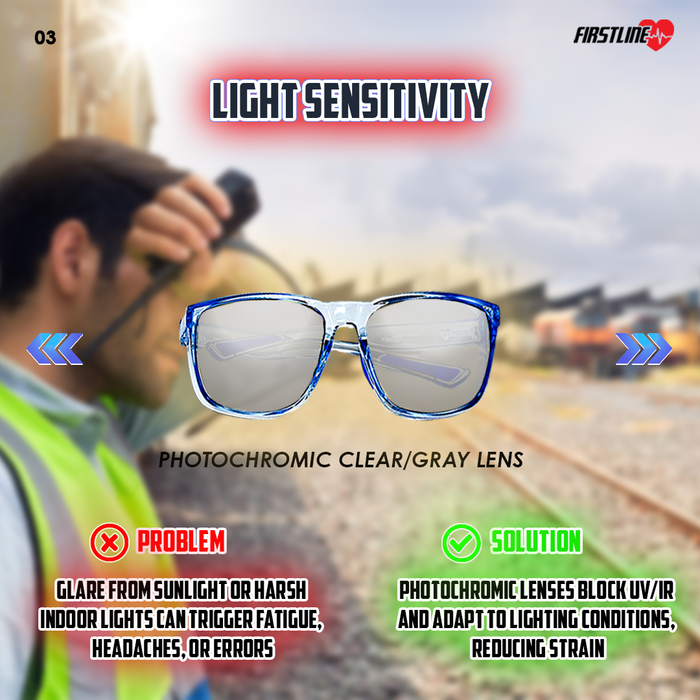 Diabetic Workforce Protection Eyewear (6 pack)