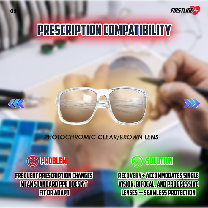 Diabetic Workforce Protection Eyewear (6 pack)