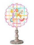 Dot Bam Crack Mahjong Topper
