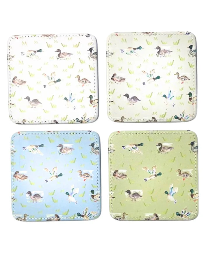 Duck, Duck Coasters | Set of 4