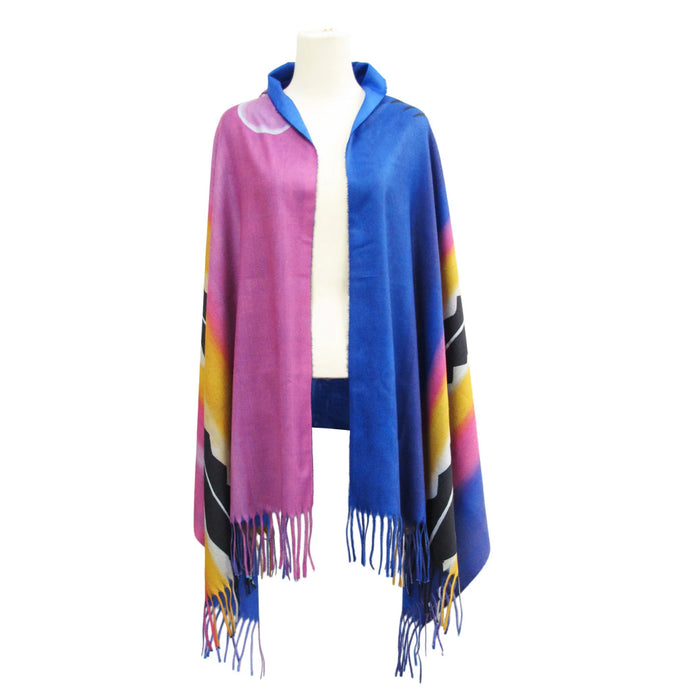 Eagle indigenous art shawl by Jessica Somers Canada