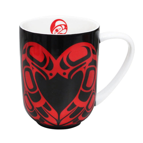 Eagle Heart indigenous art mug by Roy Henry Vickers Canada