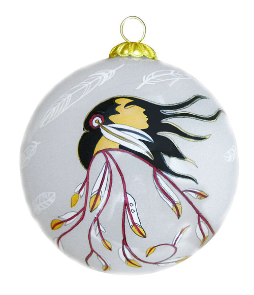 Eagle's Gift indigenous ornament by Maxine Noel Canada