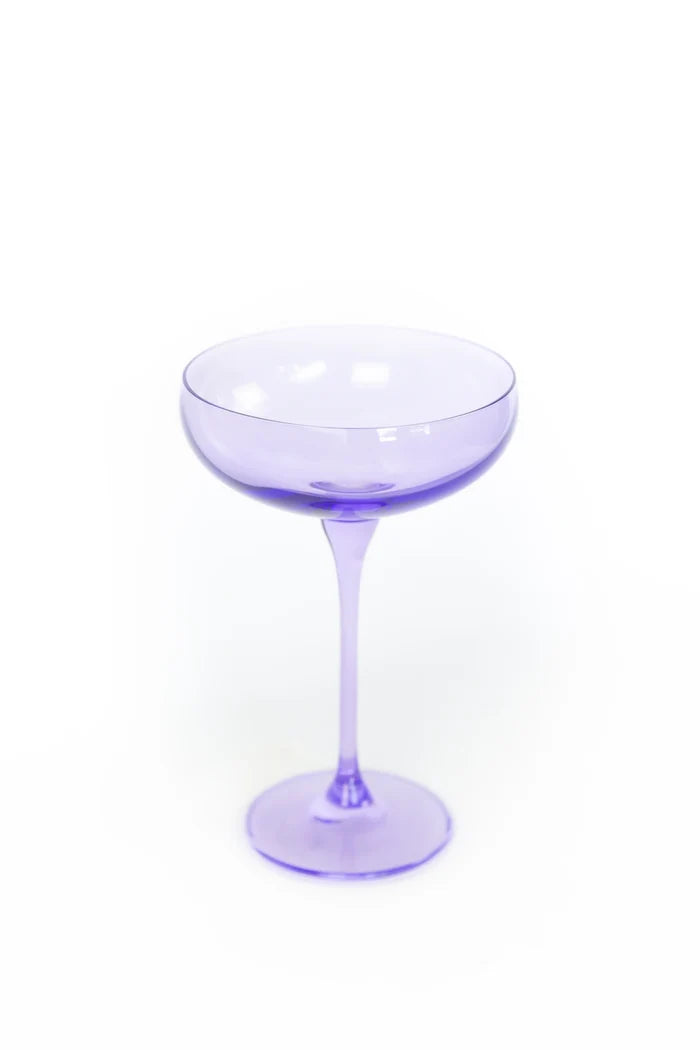 Estelle Champagne Coupe Stemware - Single - Lavender