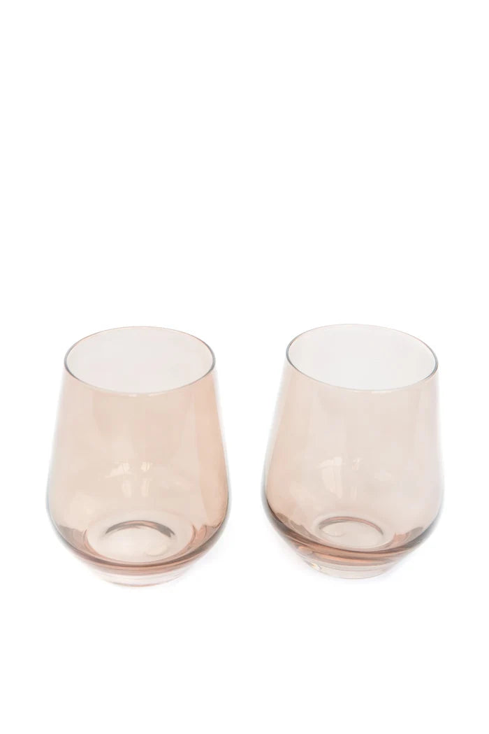 Estelle Stemless Wine - Bundle - Amber Smoke