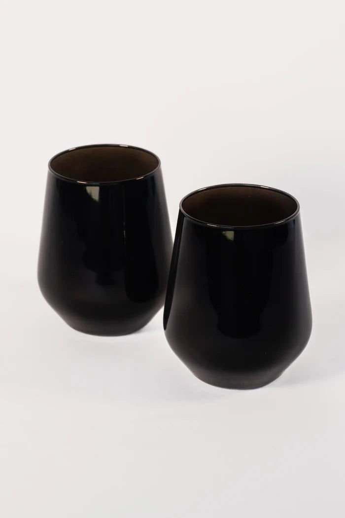 Estelle Stemless Wine - Bundle - Black