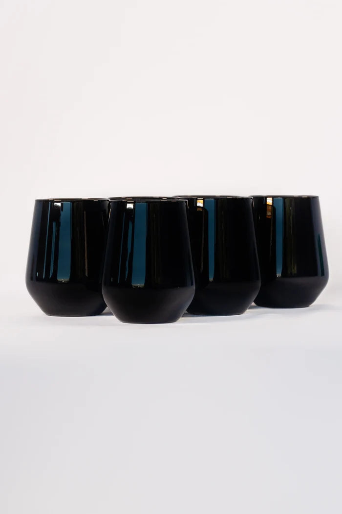 Estelle Stemless Wine - Bundle - Black