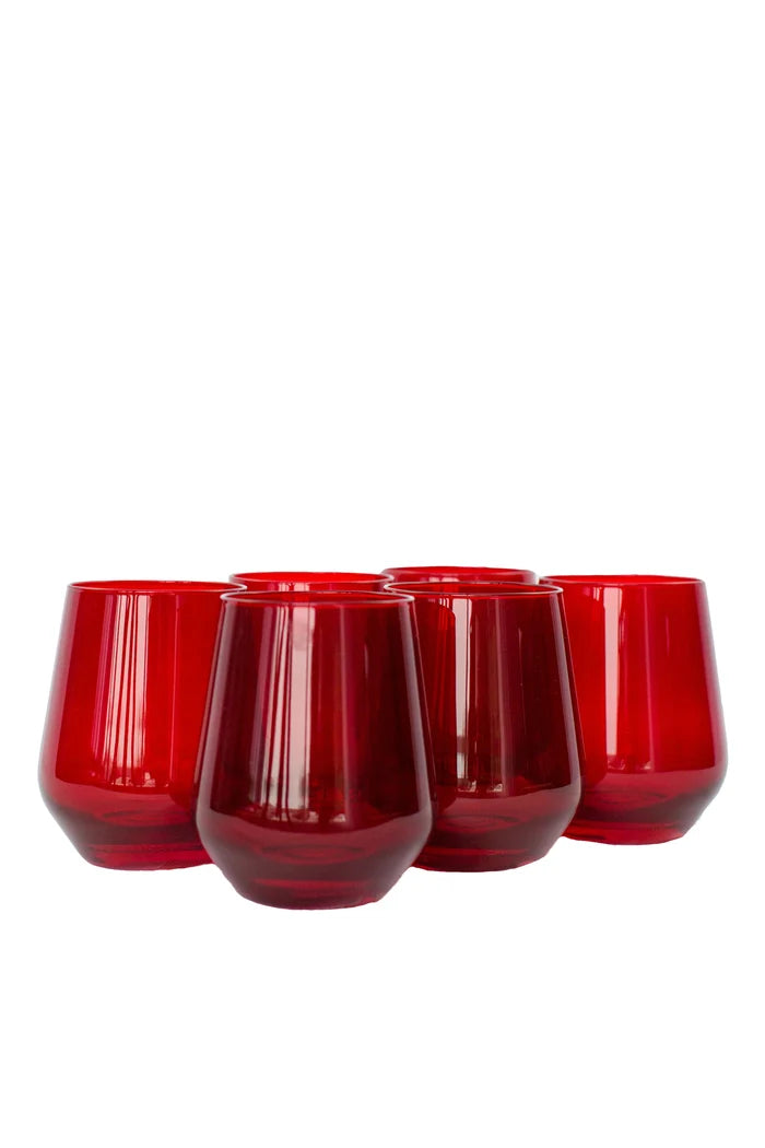 Estelle Stemless Wine - Bundle - Red