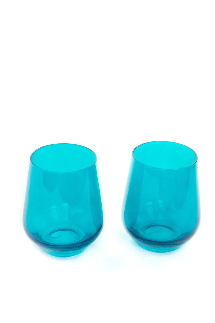 Estelle Stemless Wine - Bundle - Teal