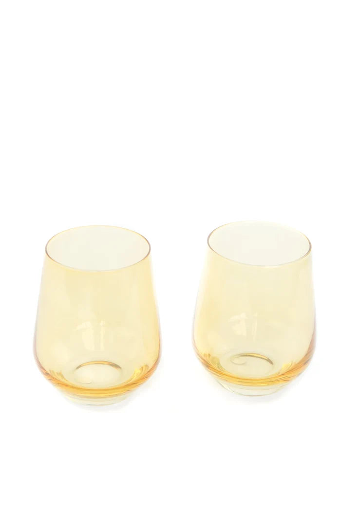 Estelle Stemless Wine - Bundle - Yellow