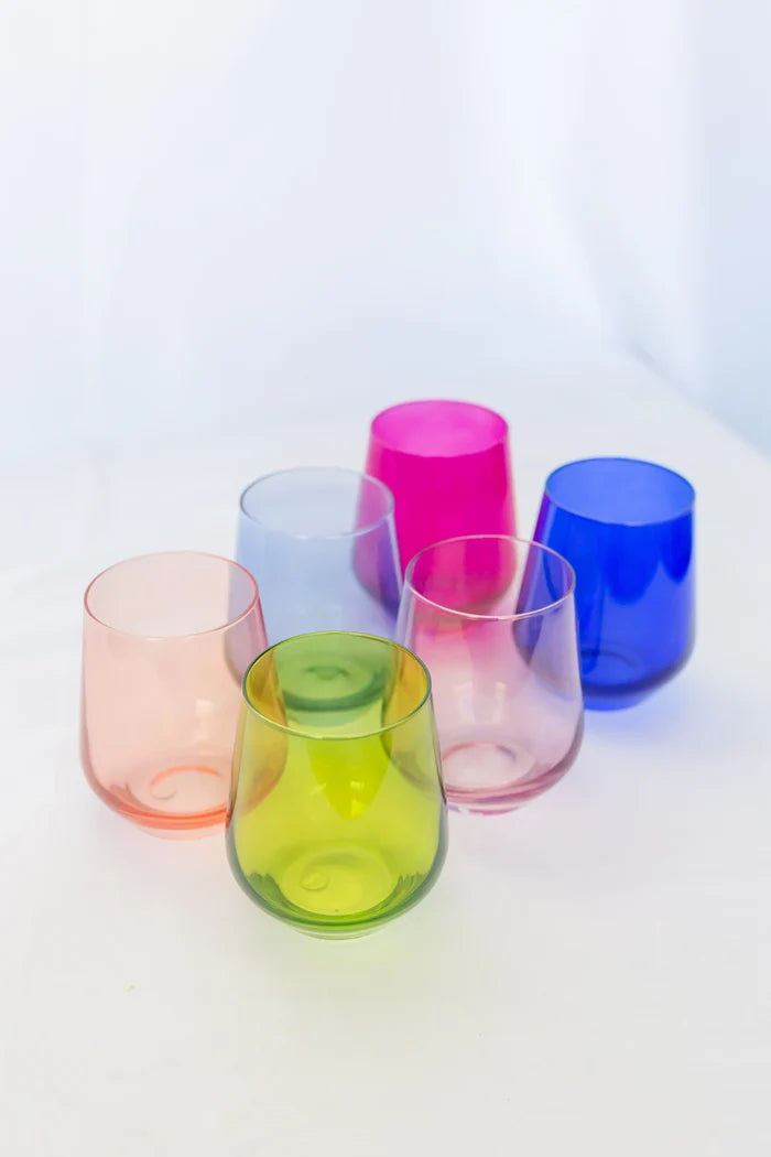 Estelle Stemless Wine - Mixed Set