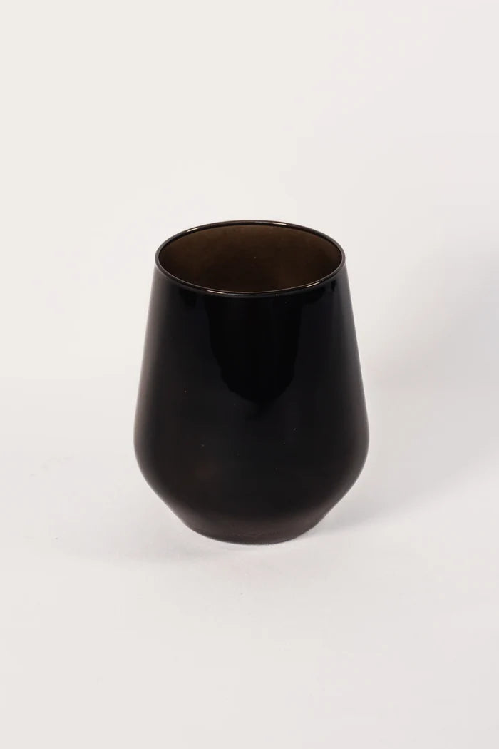 Estelle Stemless Wine - Single - Black