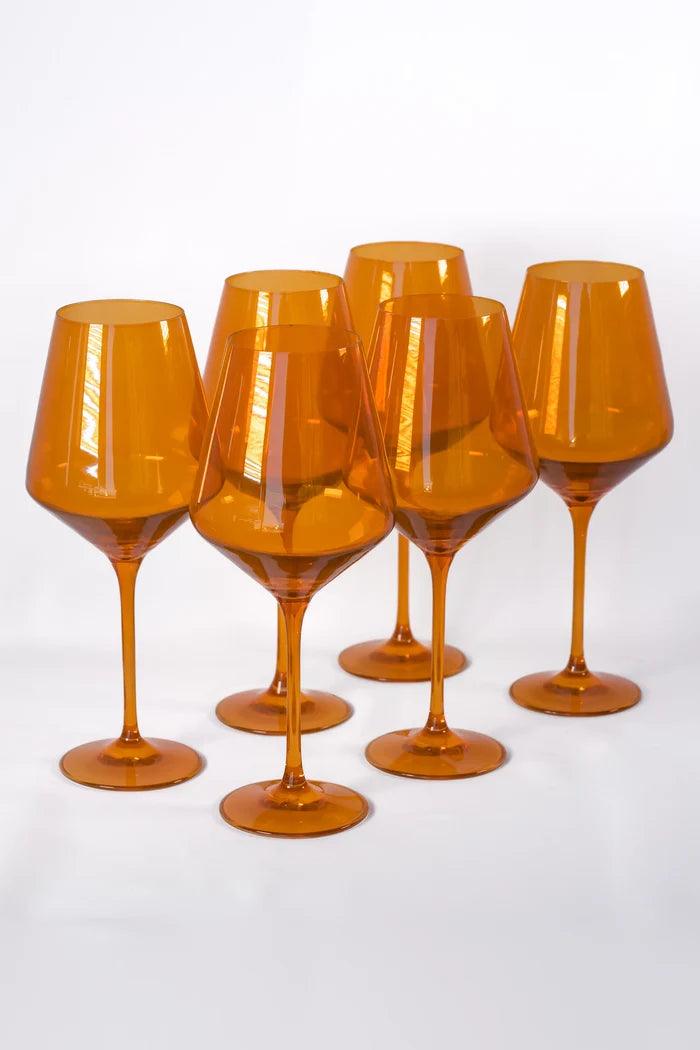 Estelle Wine Stemware - Bundle - Butterscotch