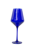Estelle Wine Stemware - Single - Royal Blue