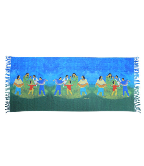 Family Circle indigenous wall art by Maxine Noel Canada