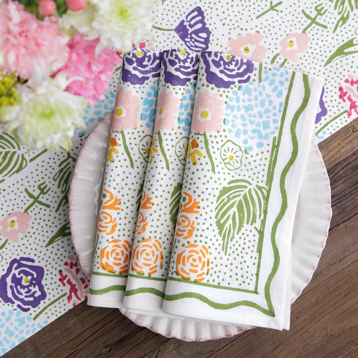 Festive Garden Napkin | Set of 4