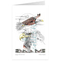 Charlie Silverfox Flying with the Wind Wall Art | Native Art Canada