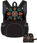 Foldable back pack featuring the artwork of Tracey Metallic indigenous art gift by Tracey Metallic Canada