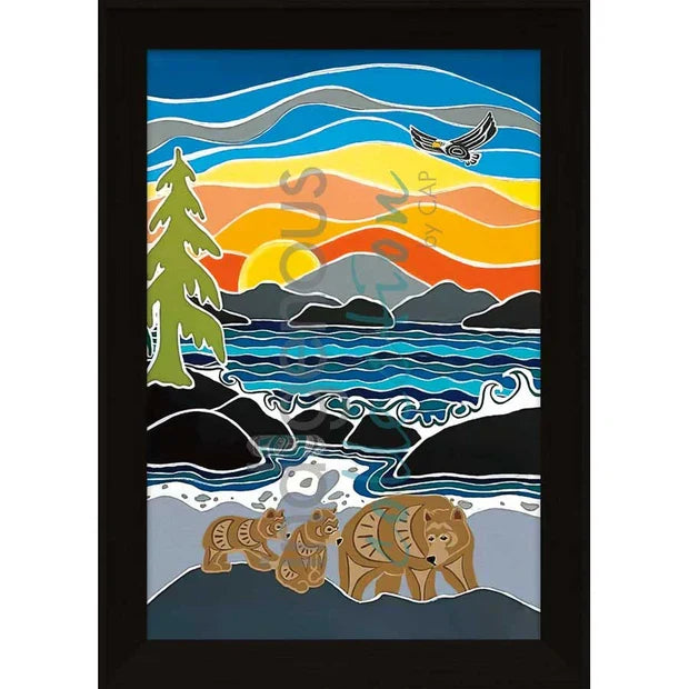 Shelley Davies Canada Follow Me Wall Art | Native Art Canada