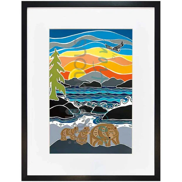Shelley Davies Canada Follow Me Wall Art | Native Art Canada